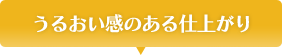 うるおい感のある仕上がり