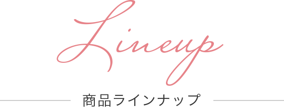 商品ラインナップ